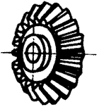 齒輪基本術語錐齒輪、準雙曲面齒輪及其齒輪副