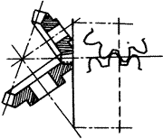 齒輪基本術語錐齒輪、準雙曲面齒輪及其齒輪副